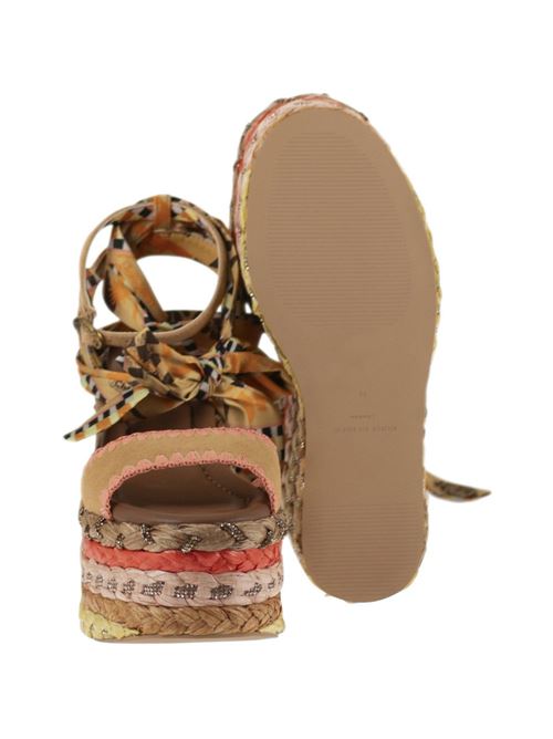 Sandalo donna con zeppa in corda KURT GEIGER London | 5597294209.